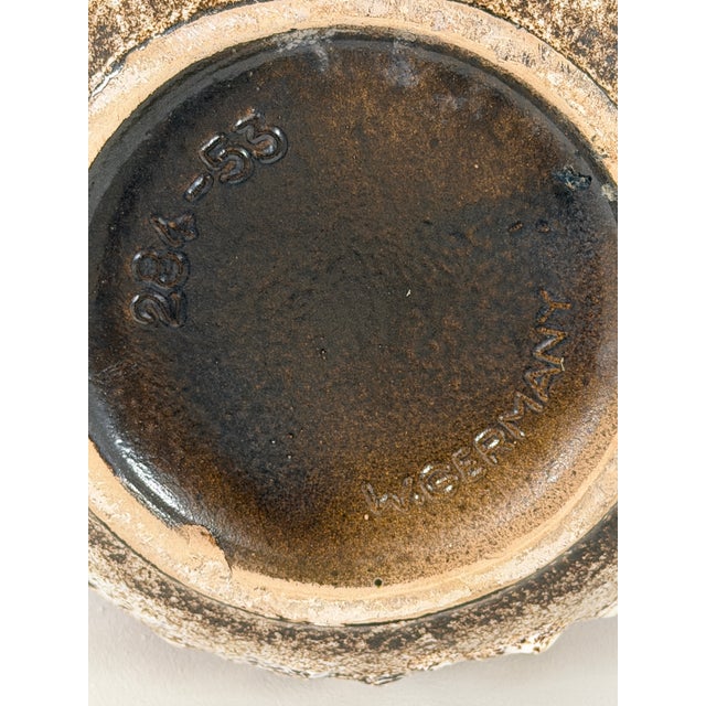 Floor Vase 284-53 in Fat Lava Ceramic by Scheurich, West Germany, 1970s For Sale - Image 6 of 7