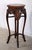 Mid 20th Century Vintage Chinese Carved Rosewood Pedestal Stand With Marble Top For Sale - Image 5 of 12