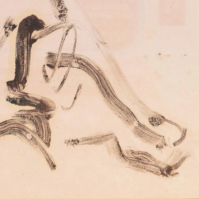 Impressionist 'Woman Seated' by Victor Di Gesu, Paris, Louvre, Académie De La Grande Chaumière, San Francisco Art Association, Los Angeles County Museum of Art For Sale - Image 3 of 7