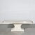 Mid-Century Modern Sculptural Laminate and Brass Coffee Table After Karl Springer For Sale - Image 3 of 7