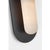 Kelly Wearstler for Visual Comfort Signature Fosse 11" Invertable Offset Oval Sconce in Bronze with Alabaster For Sale - Image 9 of 12