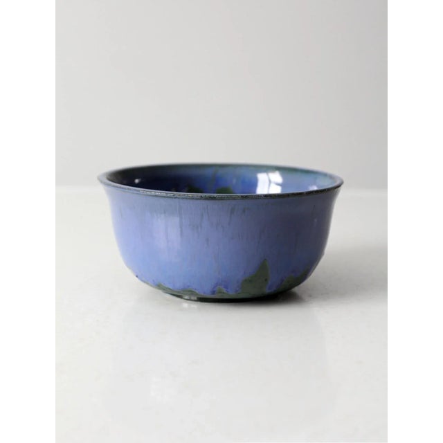 Contemporary Vintage Studio Pottery Bowl For Sale - Image 3 of 10
