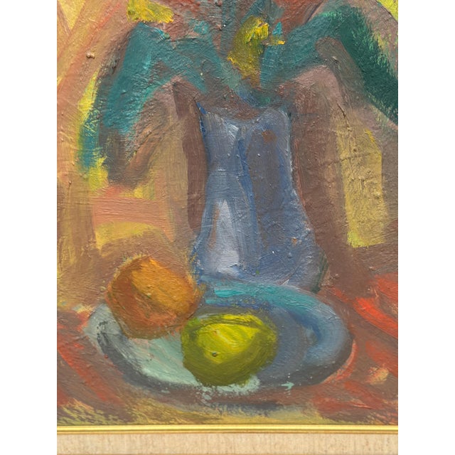 1920s Hjalmar Eldh, Floral Still Life, 1920s, Oil on Panel, Framed For Sale - Image 5 of 12