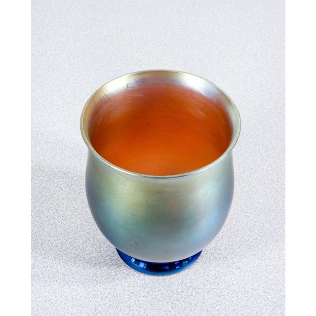 Myra Series Vase in Iridescent Glass from WMF, 1930s For Sale - Image 3 of 6