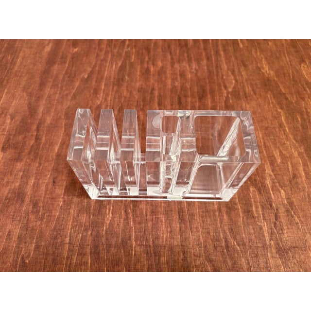 1970s Desk Organizer by Manlio Ciocca for Guzzini, Italy, 1970s For Sale - Image 5 of 10