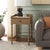 Discover the Astaroth Accent Table in a tranquil brown color, designed to elevate your living space with its understated...