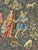 French Aubusson Style Screen Printed Hand Tapestry, 1960s For Sale - Image 3 of 18