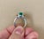3 Carat Oval Cut Colombian Emerald and Yellow Sapphire 18 Karat Gold Ring For Sale In New York - Image 6 of 8