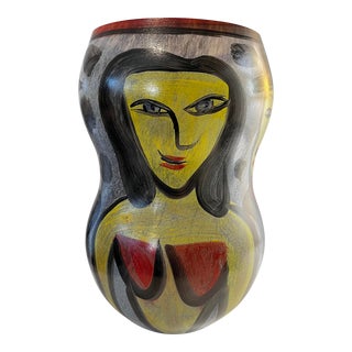 1980s Ulrica Hydman-Vallien Kosta Boda Vase For Sale