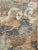 French Aubusson Style Screen-Printed by Hand Tapestry winged Stags, 1950s For Sale - Image 3 of 18