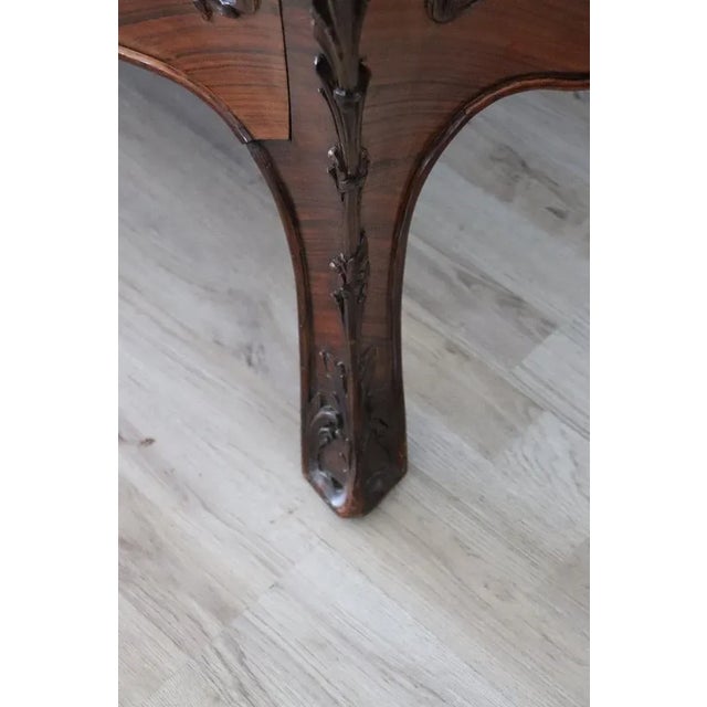 Vintage Chest of Drawers with Inlay Walnut, 1930s For Sale - Image 12 of 15