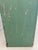 Primitive Painted Green Four Door Cabinet With Original Brass Sliding Lock For Sale - Image 16 of 18