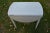 Mahogany Pembroke Drop Leaf Accent Table Painted Storage Drawer Gray 70s For Sale In Philadelphia - Image 6 of 12