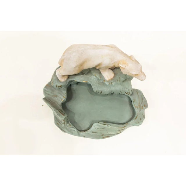 1920s Art Deco Ashtray with Polar Bear, 1920s For Sale - Image 5 of 6