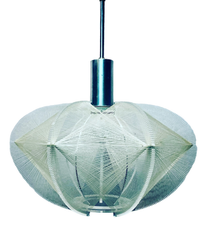 Space Age Hanging Lamp by Paul Secon for Sompex, 1970s