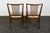 Wood 1970s Set 4 Teak Scandinavian Danish Modern Style Dining Chairs For Sale - Image 7 of 11