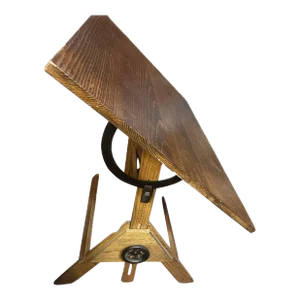 Antique Oak Drafting Table