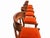 Mid Century Style Solid Walnut Klismos Dining Chairs. Set of 6 For Sale - Image 4 of 6