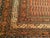 Persian Antique Persian Saraband Gallery Area Rug, Hand-Knotted Wool, Allover Paisley Pattern, 7x12, Terracotta & Green For Sale - Image 3 of 7