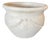 White Washed Mediterranean Festoon Planter For Sale