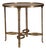 Neoclassical Style Bronze & Granite Gueridon Side Table For Sale
