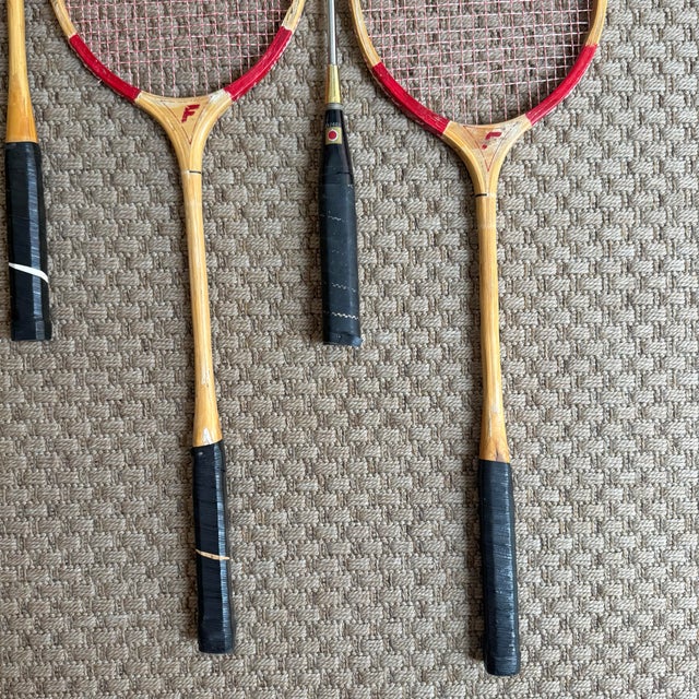 1980s 1980s Badminton Racquets - Set of 5 For Sale - Image 5 of 6