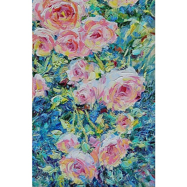 Oil Painting Ah, the Roses Fell Out of the Basket Kotmin Olga | Chairish