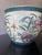 Cream Vintage Chinese Chinoiserie Peony & Koi Porcelain Planter For Sale - Image 8 of 8