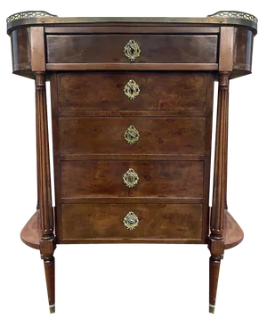 Louis Xvi Style Mahogany Entrance Console Table