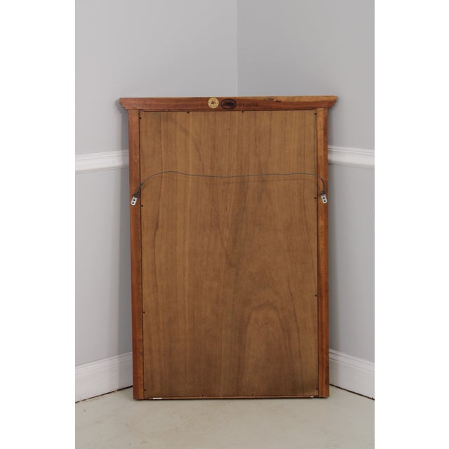 Stickley 21st Century Collection Cherry Wall Mirror For Sale - Image 11 of 13