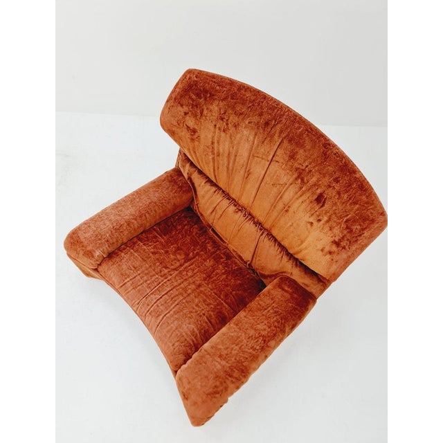 Italian Space Age Lounge Chair by Giovanni Offerdi for Saporiti, 1970s For Sale - Image 6 of 11