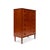 Mid-Century Modern Vintage Danish Mid-Century Teak Six-Drawer Tallboy Dresser For Sale - Image 3 of 6