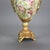 Gold Pair Antique Rudolstadt Hand Painted and Gilt Porcelain Bolted Urns 1890s For Sale - Image 8 of 8