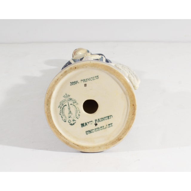 Gort Bone China Figurine of Woman and Crane For Sale - Image 4 of 8