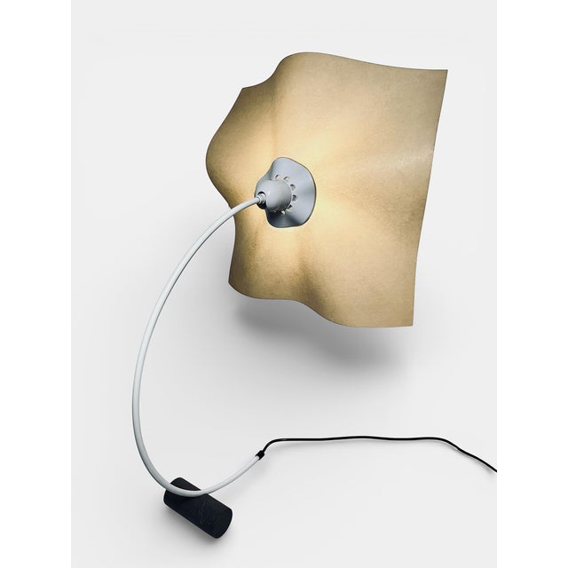 Metal Area Curva Table Lamp by Mario Bellini for Artemide, Italy, 1970s For Sale - Image 7 of 11