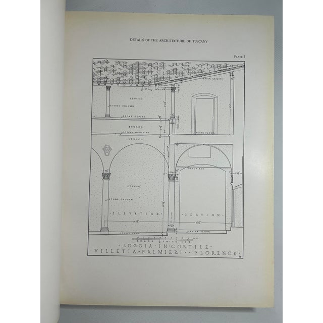 1920s Illustrated Folio, Harold Donaldson Eberlein's Details of the Architecture of Tuscany - 1 Book For Sale In San Francisco - Image 6 of 14
