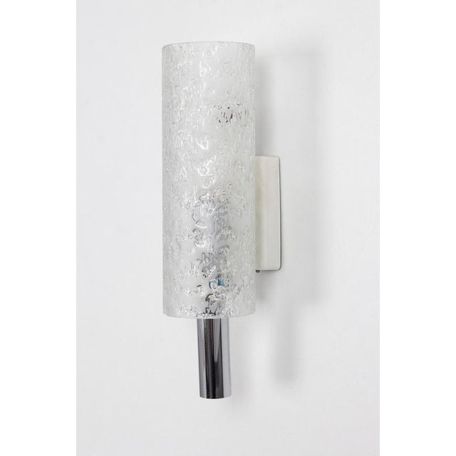 Metal Glass Wall Sconces attributed to Doria, Germany, 1960s, Set of 2 For Sale - Image 7 of 9