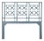 Lattice Back Headboard Double, Regatta Blue For Sale