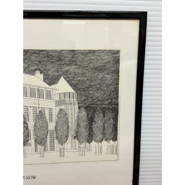 Paper Charles Rennie Mackintosh Glasgow School of Art Poster Print, Frame For Sale - Image 7 of 12