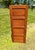 Antique Quarter Sawn Oak Four Drawer File Cabinet 1920s Lot 1 For Sale - Image 4 of 18