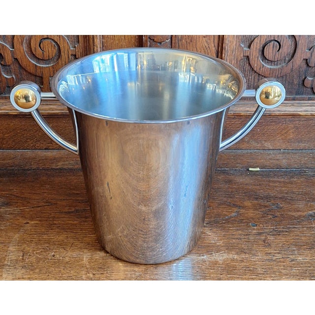 Metal Vintage Maxims de Paris Champagne Cooler from WMF, 1990s For Sale - Image 7 of 7