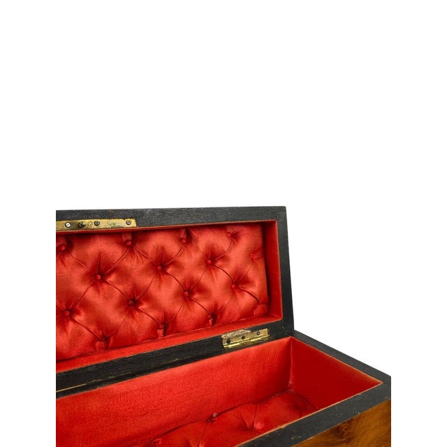 Napoleon III Box in Amboyna Burl For Sale - Image 17 of 18
