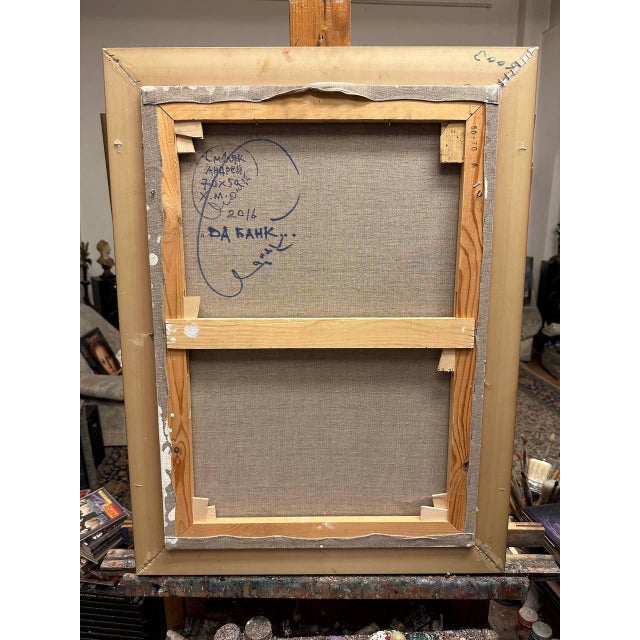 Postmodern Andrey Smolyak, Va Bank ,2016, Original Handmade For Sale - Image 3 of 9