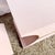 Postmodern Pink and Gold Grass Cloth Side Tables - A Pair For Sale - Image 9 of 12