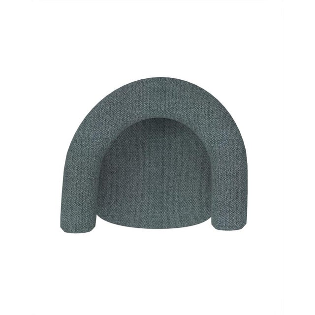 Not Yet Made - Made To Order Collector Modern Cassette Chair in Safire 0010 by Alter Ego For Sale - Image 5 of 7