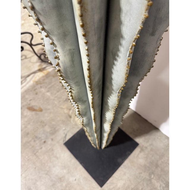 Traditional Orenzo 62" Hohokam Cactus Sculpture From Marrakesh, Morocco For Sale - Image 3 of 11