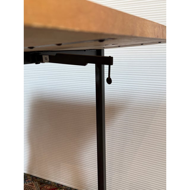 West Elm Box Frame Drop Leaf Dining Table For Sale - Image 11 of 12