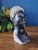 Vintage Hand Carved African Stone Bust Sculpture For Sale - Image 10 of 16