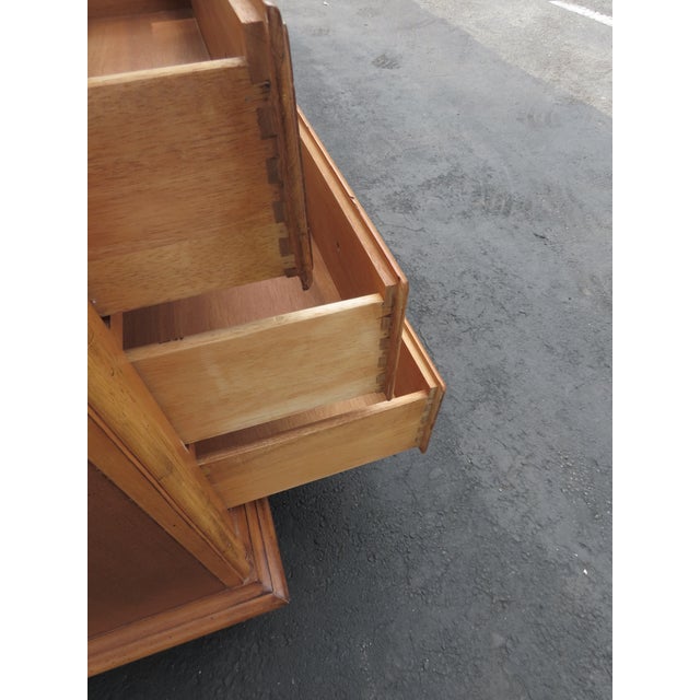 Late 20th Century Tommy Bahama Costal Pineapple Design Large Nightstands Side End Tables 6435 For Sale - Image 5 of 18