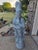 Mid-20th Century Vintage Cast Stone Guanyin Garden Statue For Sale - Image 4 of 8